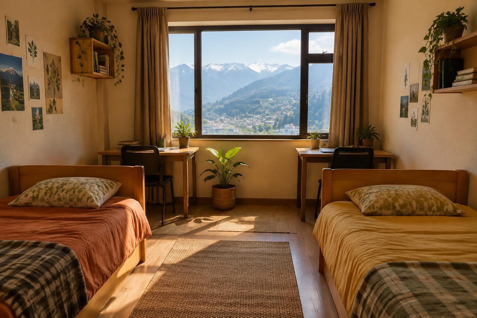 Student friendly shared room in Dharamshala