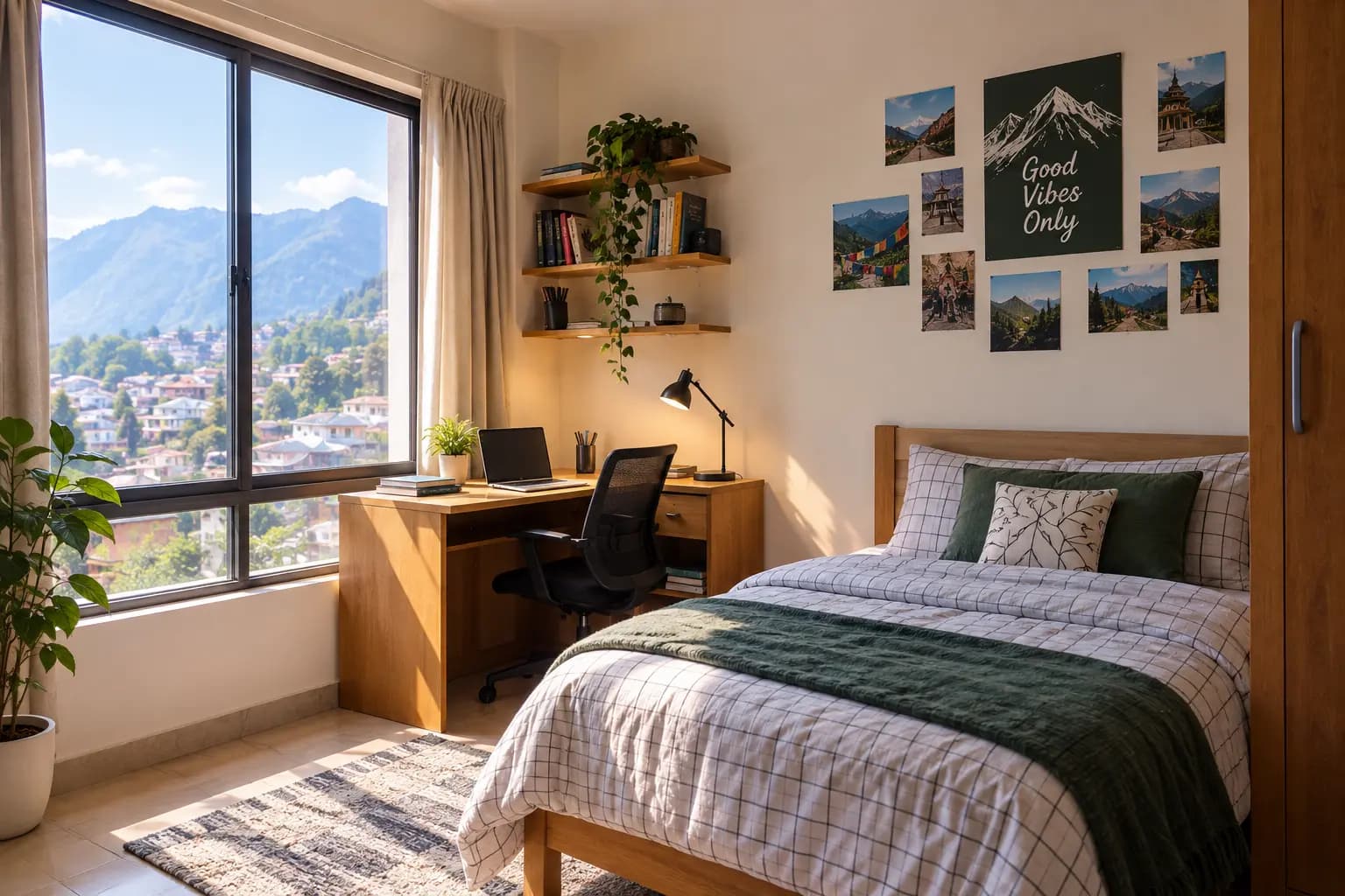 A place to study, relax and grow in Dharamshala